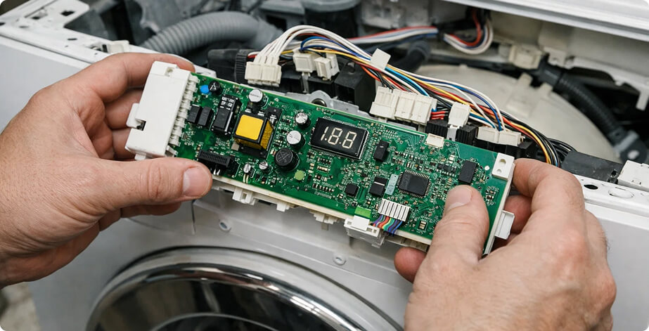 Замена модуля управления LG F1296ND3